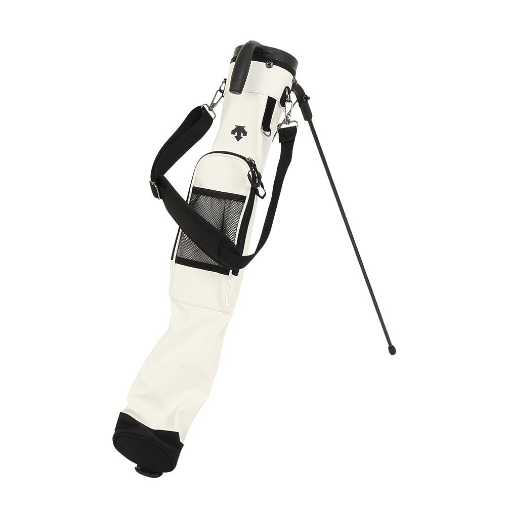 デサントゴルフ（DESCENTEGOLF）（メンズ）ゴルフ セルフスタンドクラブケース フード DQBVJA30 WH00  ゴルフ用品はヴィクトリアゴルフ