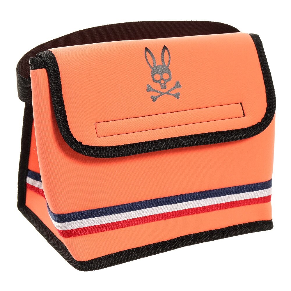 PsychoBunny 保冷 ラウンドトート ポーチ PBMG1SBG-ORG