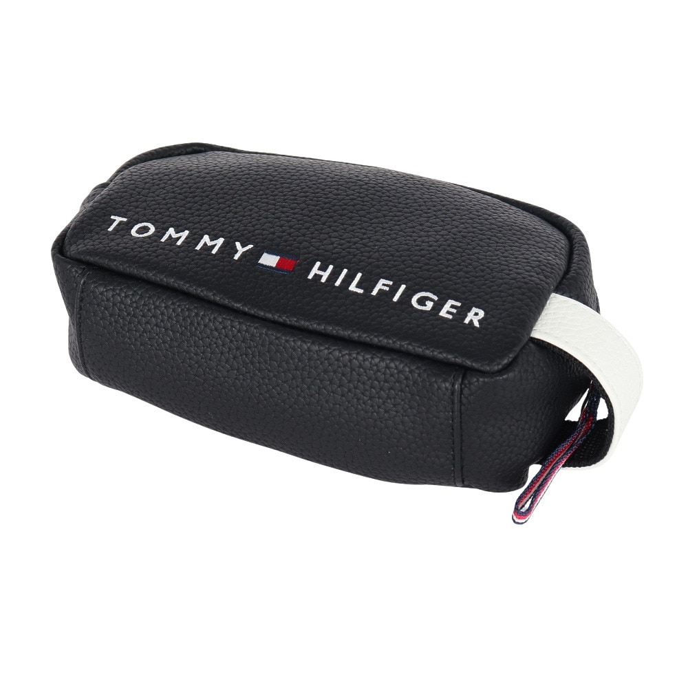 トミー ヒルフィガー ゴルフ（TOMMY HILFIGER GOLF）（メンズ）ゴルフポーチ FACE THMG1FBH-BLK