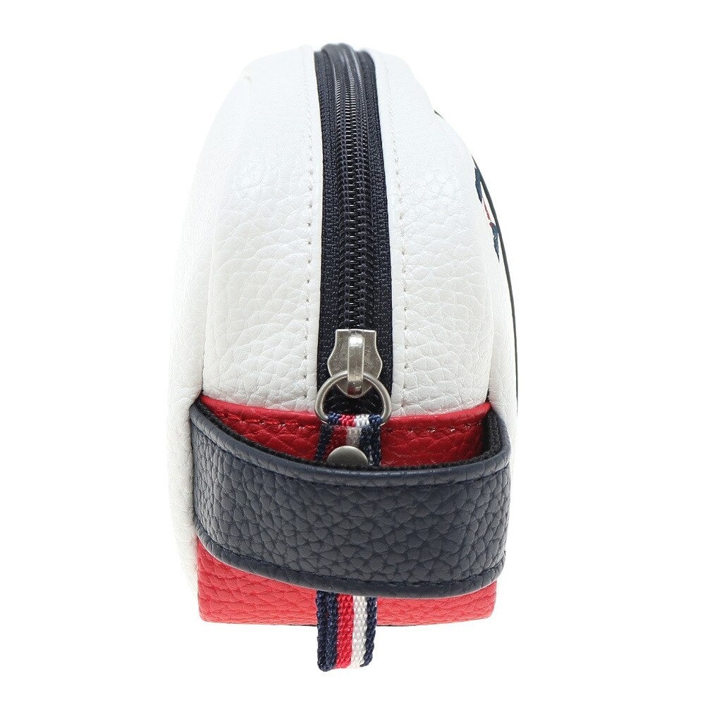 トミー ヒルフィガー ゴルフ（TOMMY HILFIGER GOLF）（メンズ、レディース）ゴルフ コンパクト ポーチ FACE THMG1FBH-WHT