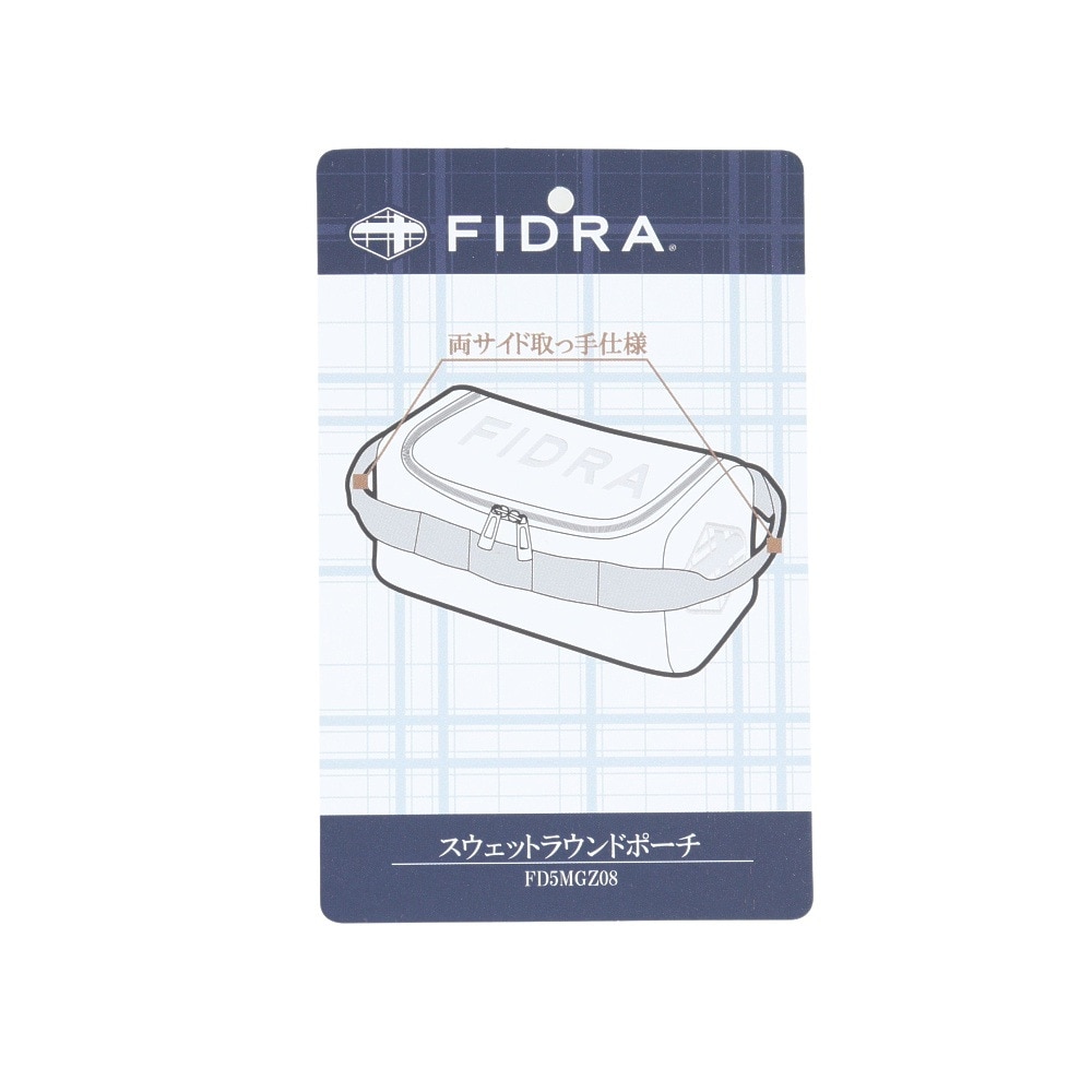 フィドラ（FIDRA）（メンズ、レディース）スウェットラウンドポーチ FD5MGZ08 NVY