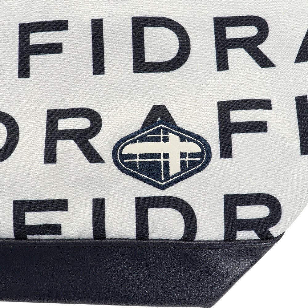 フィドラ（FIDRA）（メンズ、レディース）FIDRAモノグラムラウンドポーチ FD5MGZ19 WHT