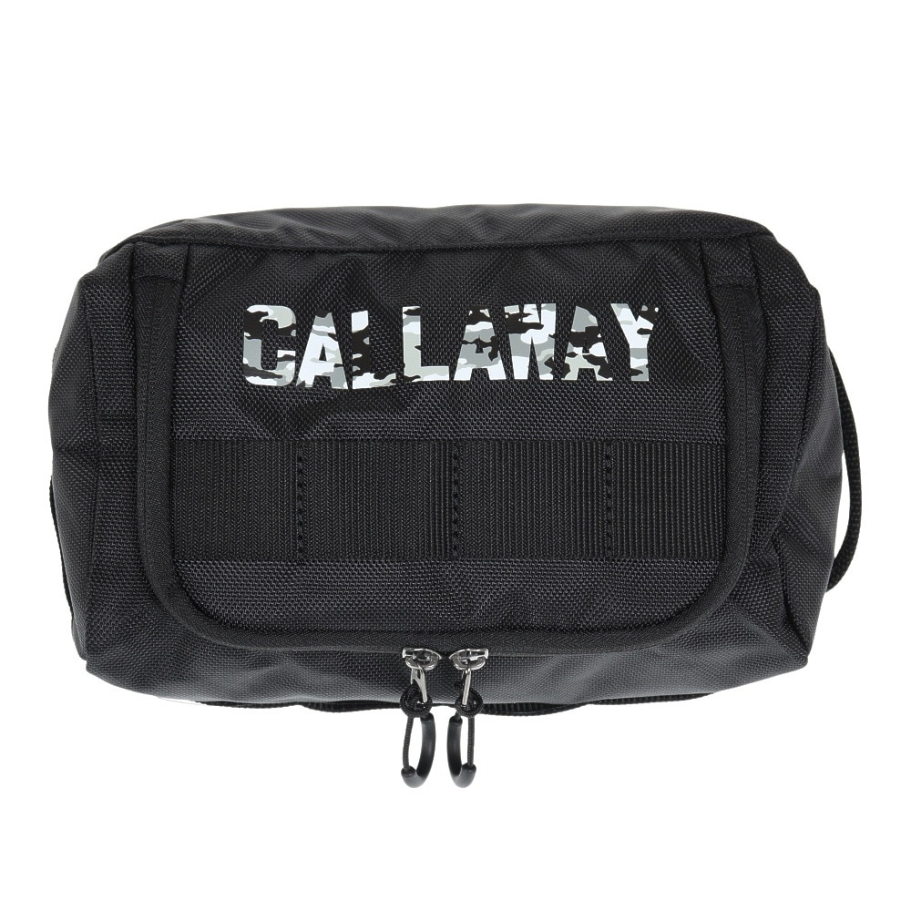 キャロウェイ（CALLAWAY）（メンズ、レディース）SPL-II ラウンドポーチ FW 22 JM 5922493 BK
