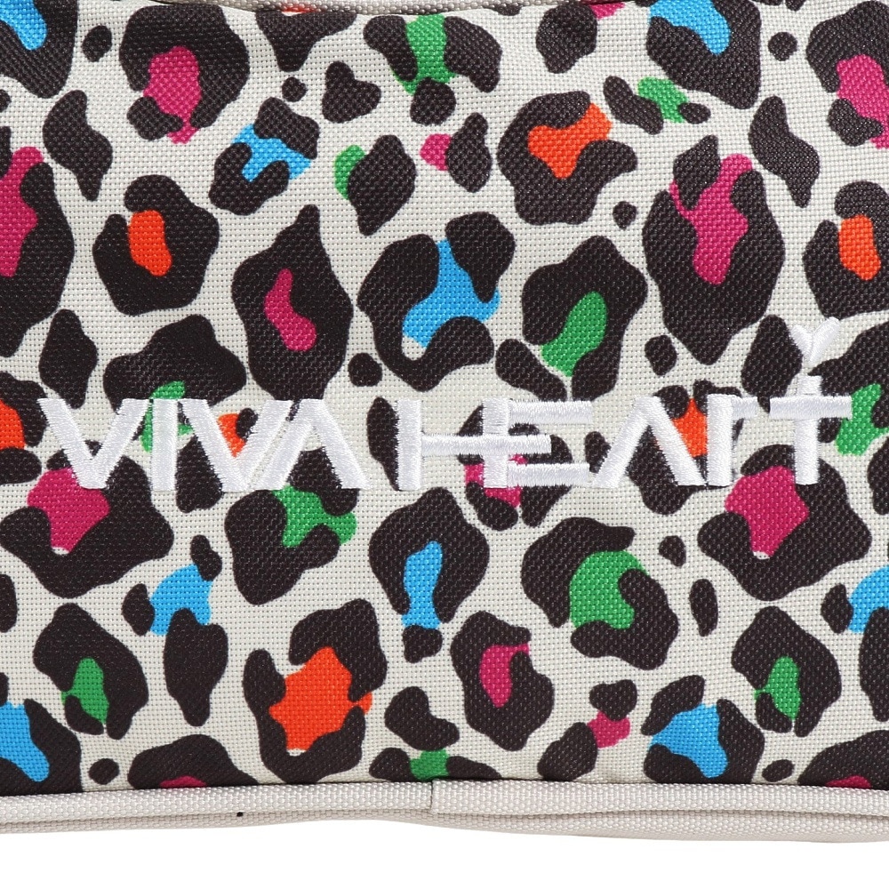 ビバハート（VIVA HEART）（メンズ、レディース）ゴルフ VIVA HEART×ELEY KISHIMOTO PARTY LEOPARD カートポーチ 013-87801-052