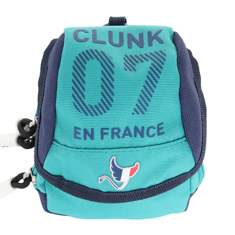 クランク（CLUNK）（メンズ、レディース）ゴルフ 距離計&ボールポーチ トリカラシリーズ CL5PGZ45 MINT