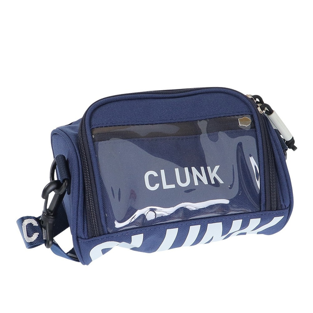 クランク（CLUNK）（メンズ、レディース）ゴルフ 撥水 ポーチ ショルダー付 トリカラシリーズ CL5PGZ46 NVY