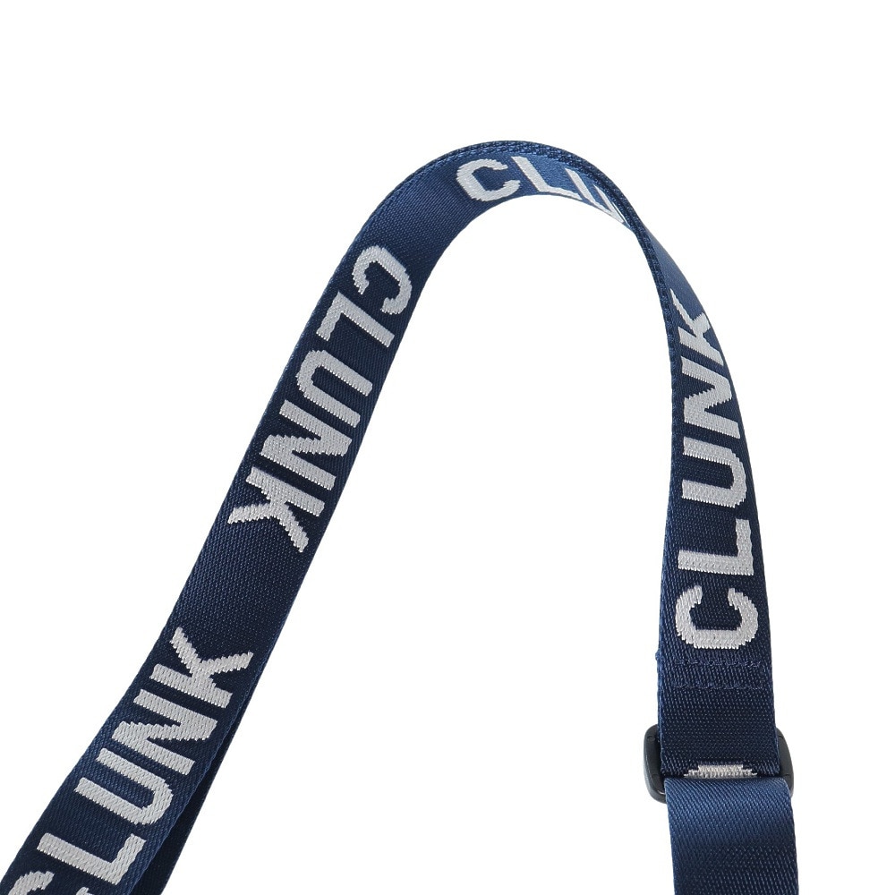 クランク（CLUNK）（メンズ、レディース）ゴルフ 撥水 ポーチ ショルダー付 トリカラシリーズ  CL5PGZ46 WHT