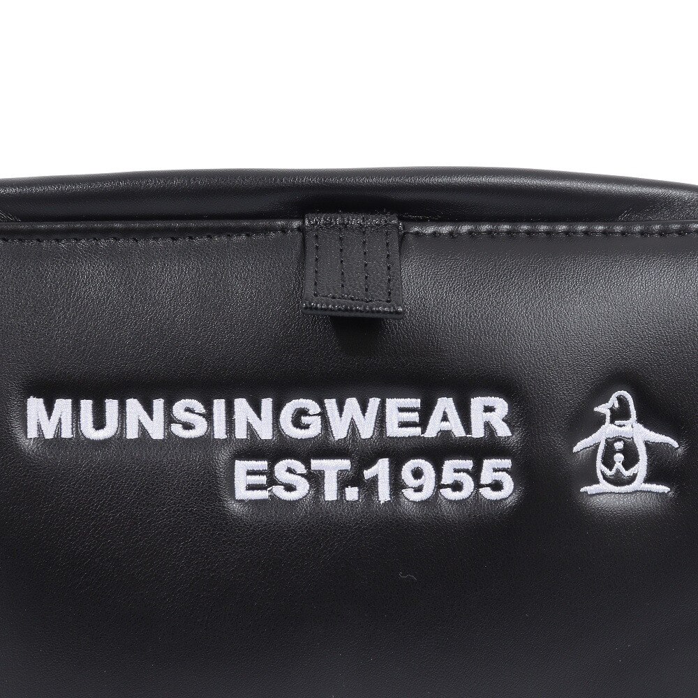 マンシングウエア（MUNSING WEAR）（メンズ）マグネット式ガマ口開閉カートポーチ MQBVJA44 BK00 | ゴルフ用品はヴィクトリアゴルフ