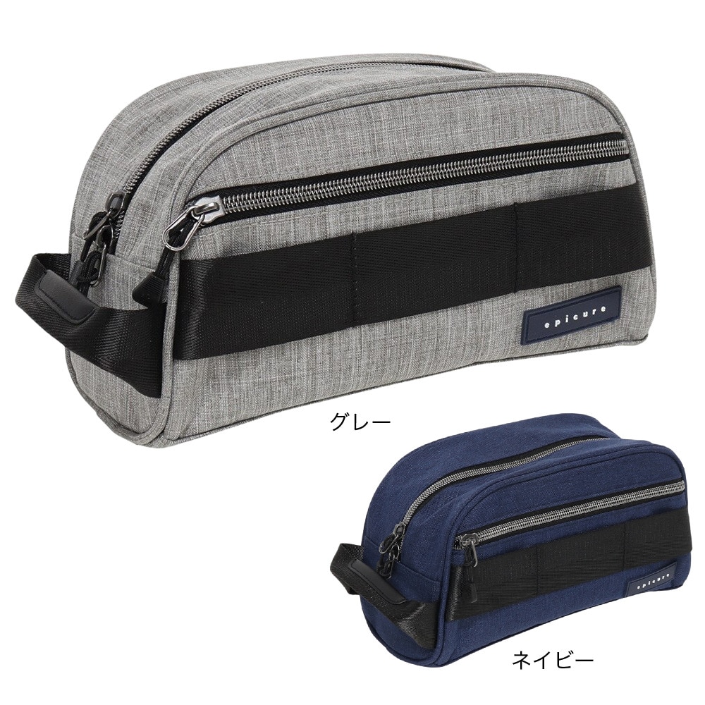 エピキュール（epicure）（メンズ、レディース）ゴルフ ポーチ セカンドバッグ 撥水 153-88505-013