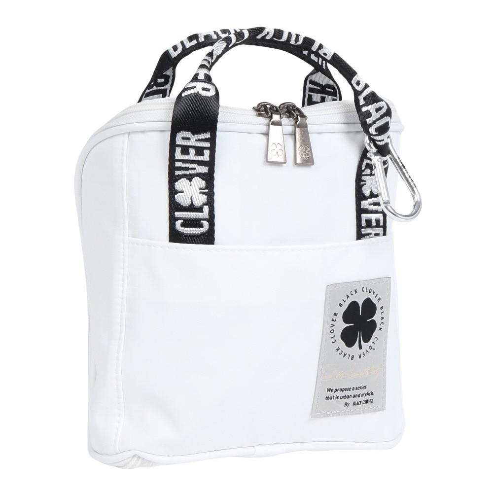 Black Clover ゴルフ カートポーチ アーバン マルチミニポーチ BA5RGZ12 WHT FF 10 バッグ/ポーチ/ケース