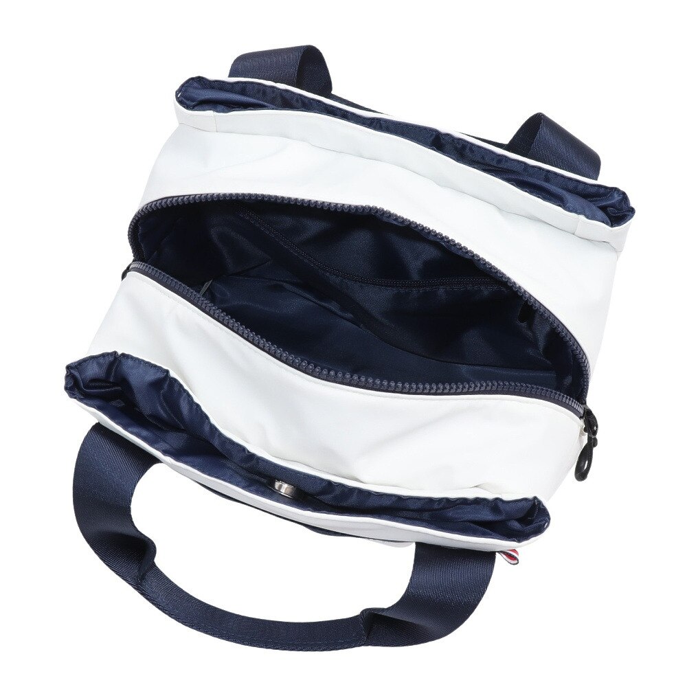 トミー ヒルフィガー ゴルフ（TOMMY HILFIGER GOLF）（メンズ）ゴルフ カートバッグ ラウンドバッグトリプルポケット THMG4SBA-WHT