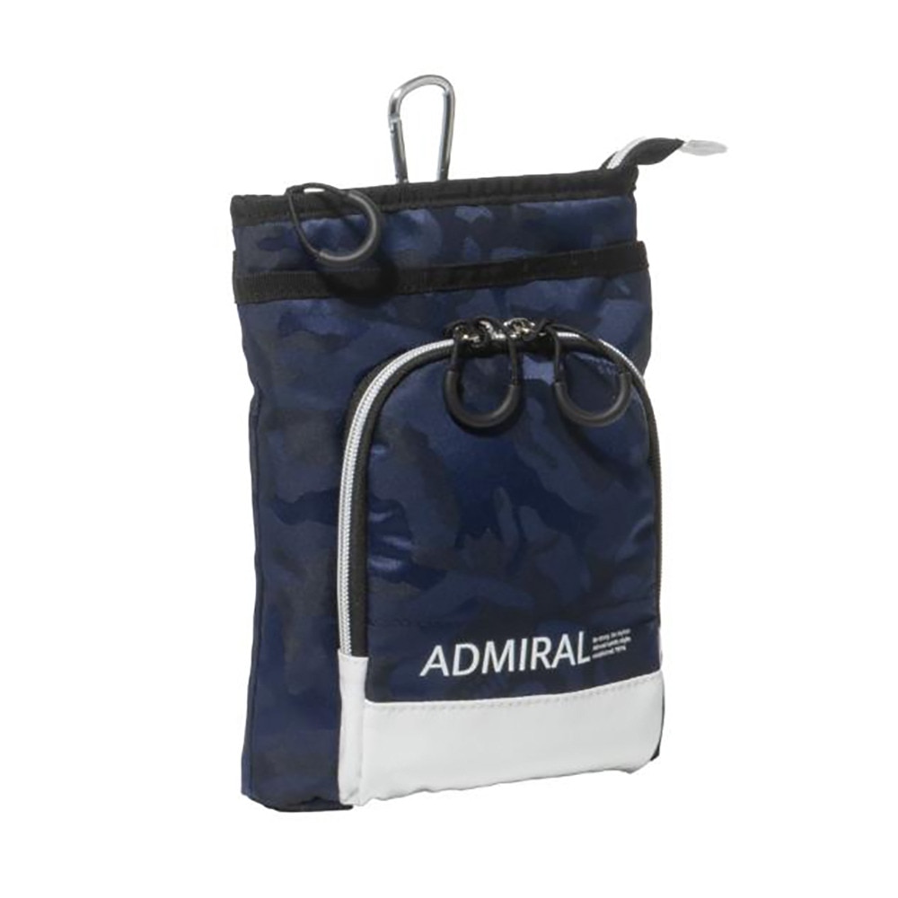 アドミラル ゴルフ（Admiral GOLF）（メンズ、レディース）ゴルフ ショルダーポーチジャガード ADMZ4AE1-NVY