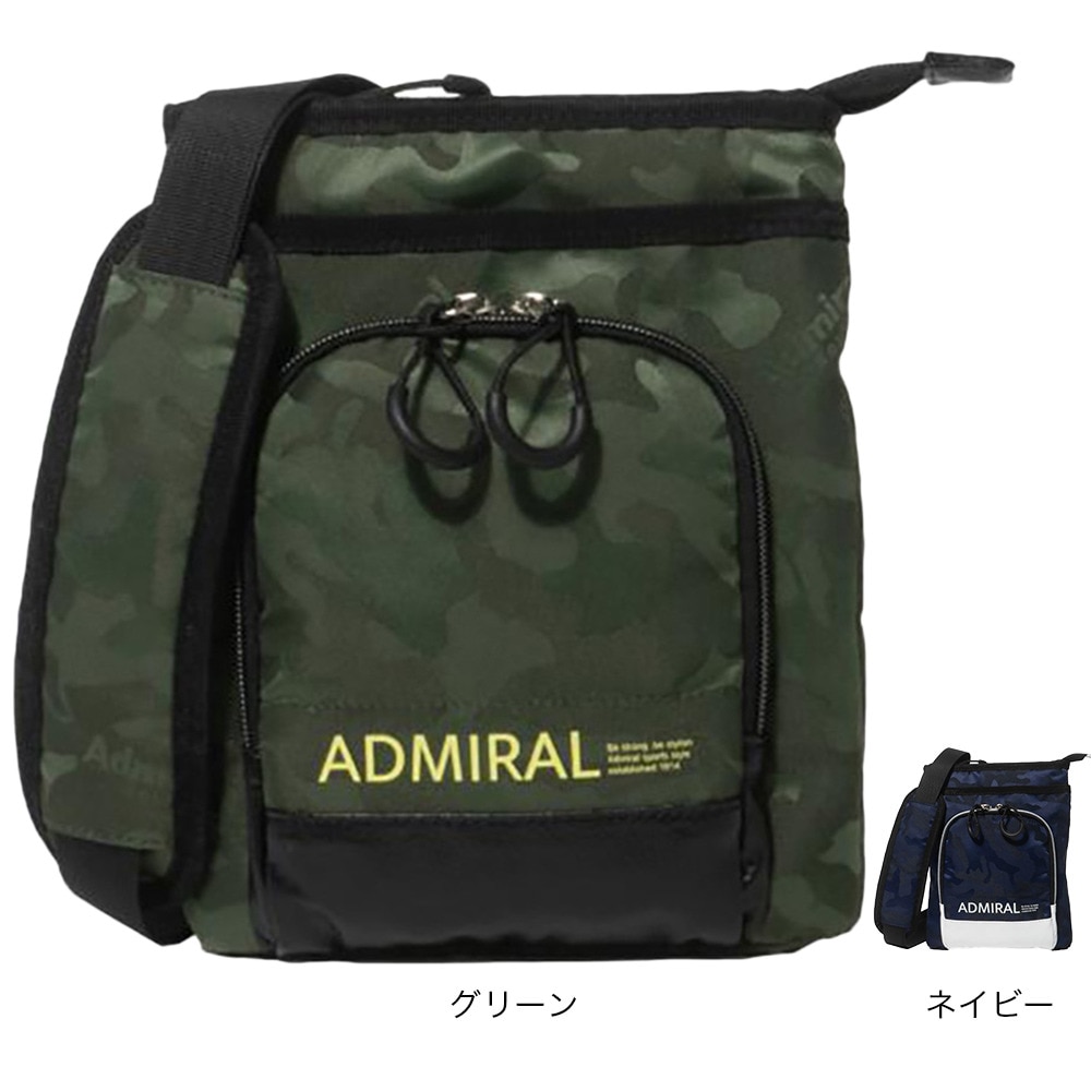 アドミラル ゴルフ（Admiral GOLF）（メンズ、レディース）ゴルフ ショルダーポーチジャガード ADMZ4AE1-NVY