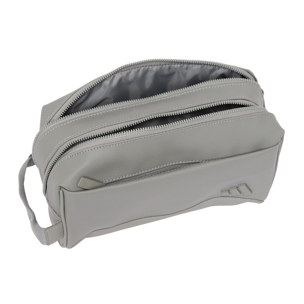 アディダス（adidas）（メンズ）ゴルフ カートバッグ リュクス ツージップポーチ IKC77-IP1372SLV