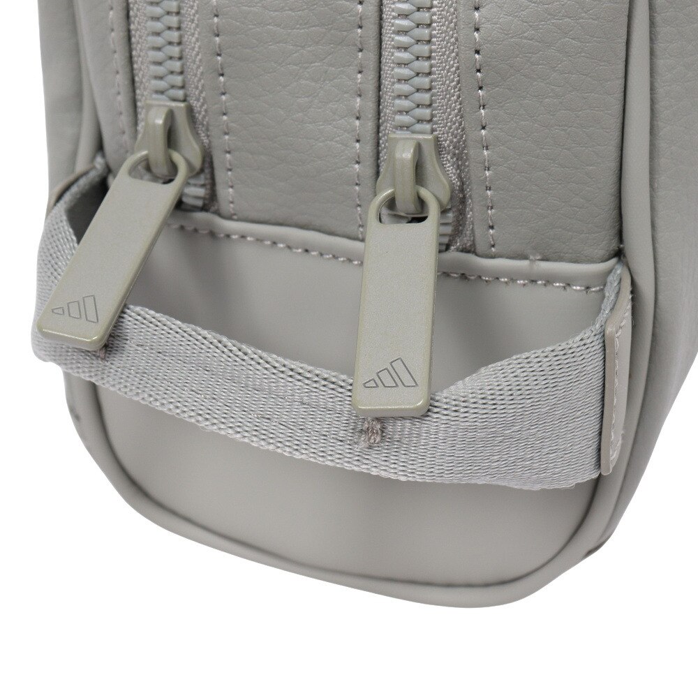 アディダス（adidas）（メンズ）ゴルフ カートバッグ リュクス ツージップポーチ IKC77-IP1372SLV