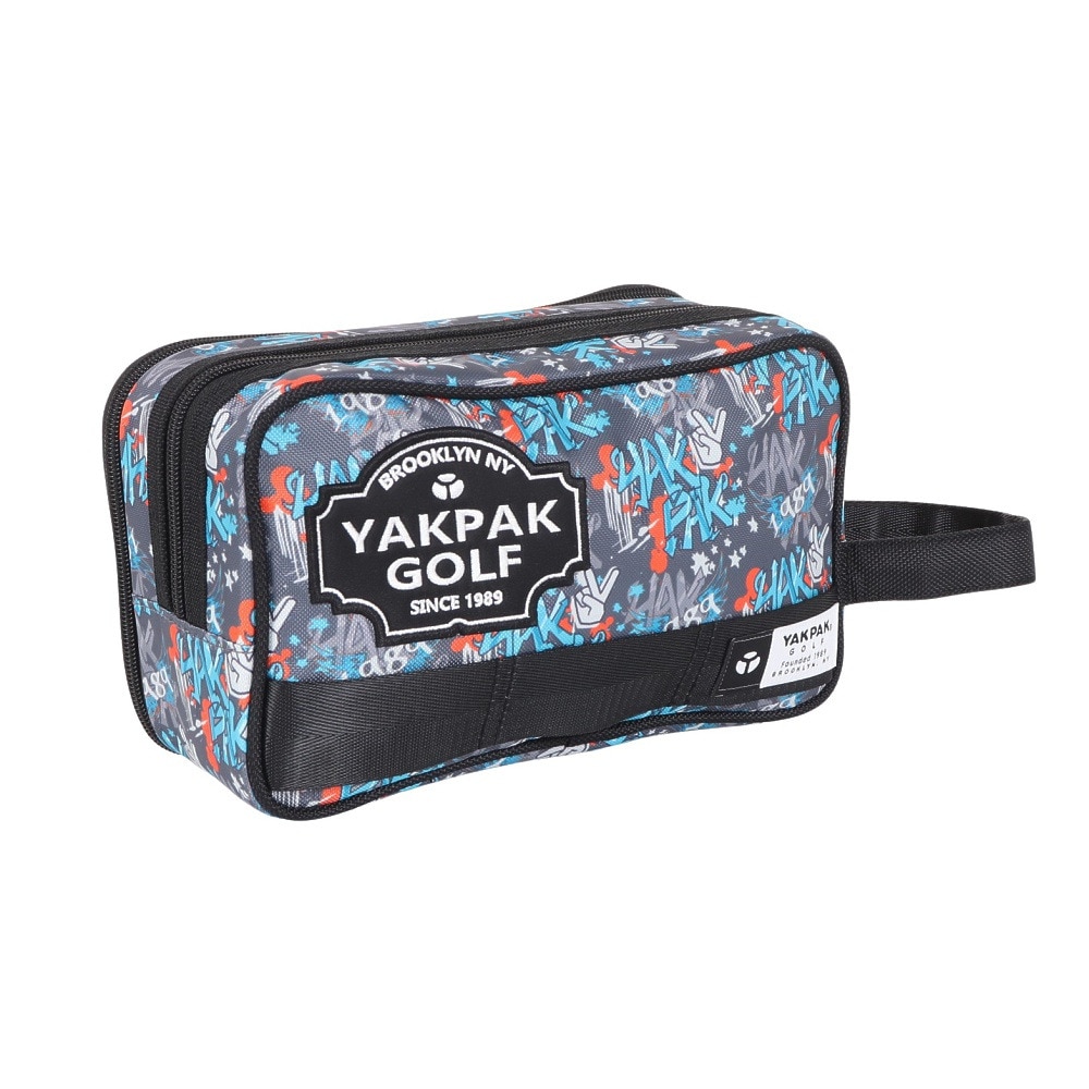 ヤックパック（YAK PAK）（メンズ）ゴルフ ポーチ クラッチバッグ セカンドバッグ YP-903PH1 チカテツグラフィティ