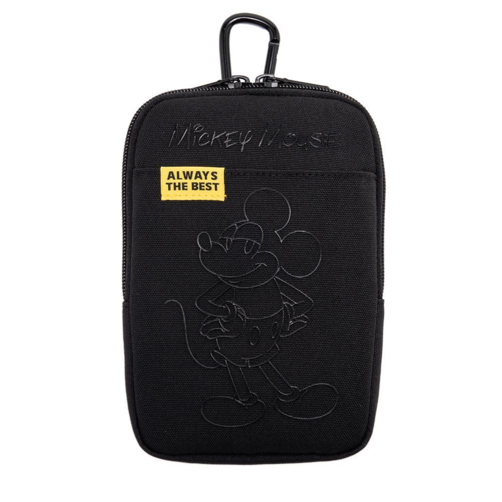 DISNEY（DISNEY）（メンズ、レディース）ゴルフ BLACK MICKY ボールポーチ XYMG4FE1-ブラック