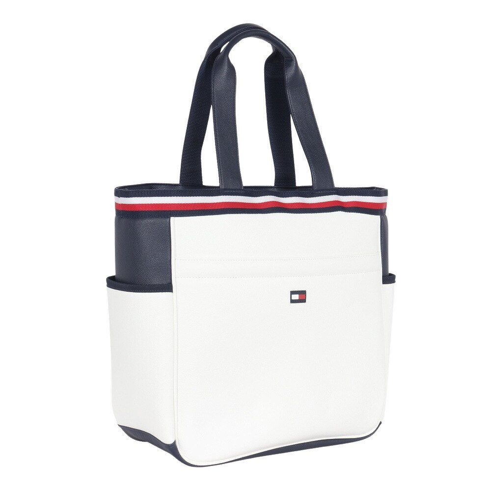 トミー ヒルフィガー ゴルフ（TOMMY HILFIGER GOLF）（メンズ）ゴルフ ラウンドロゴ トートバッグ THMG4FT0-WHT