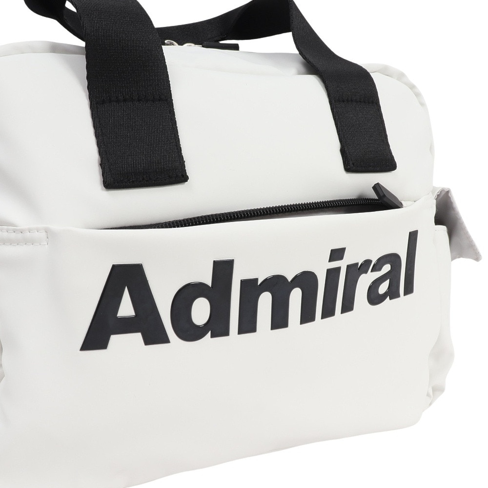アドミラル ゴルフ（Admiral GOLF）（メンズ、レディース）ゴルフ フラップポケット ラウンドバッグ ADMZ4BTD-WHT
