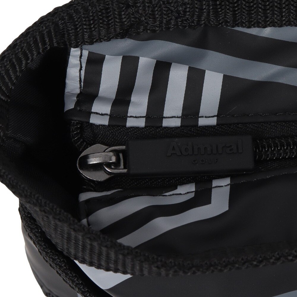 アドミラル ゴルフ（Admiral GOLF）（メンズ、レディース）ゴルフ ショルダーポーチ ダズルシリーズ ADMZ4BE2-BLK