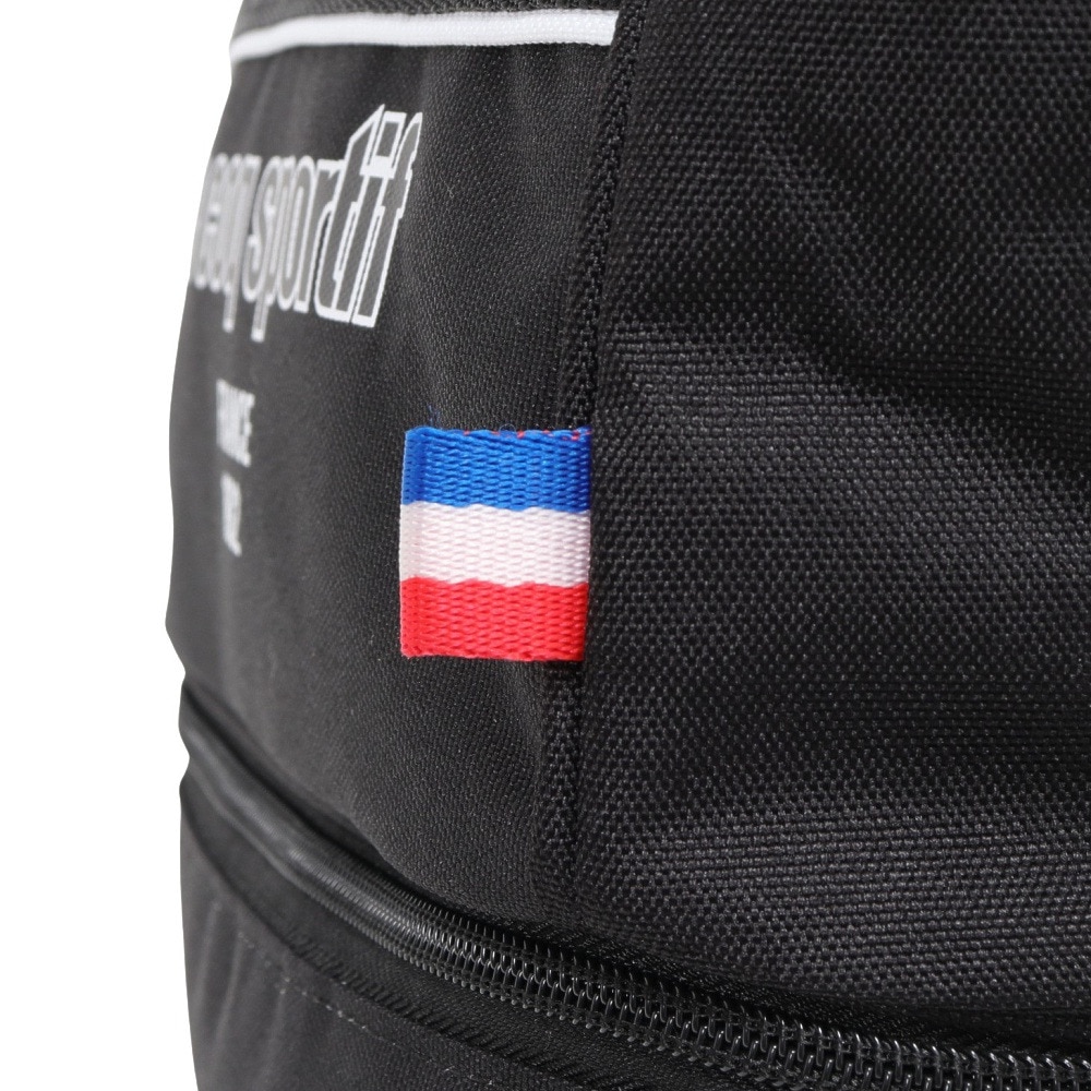 ルコックスポルティフ（lecoqsportif）（メンズ、レディース）ゴルフ 保冷機能付き 二層式 カートポーチバッグ LG5STT40M BK00