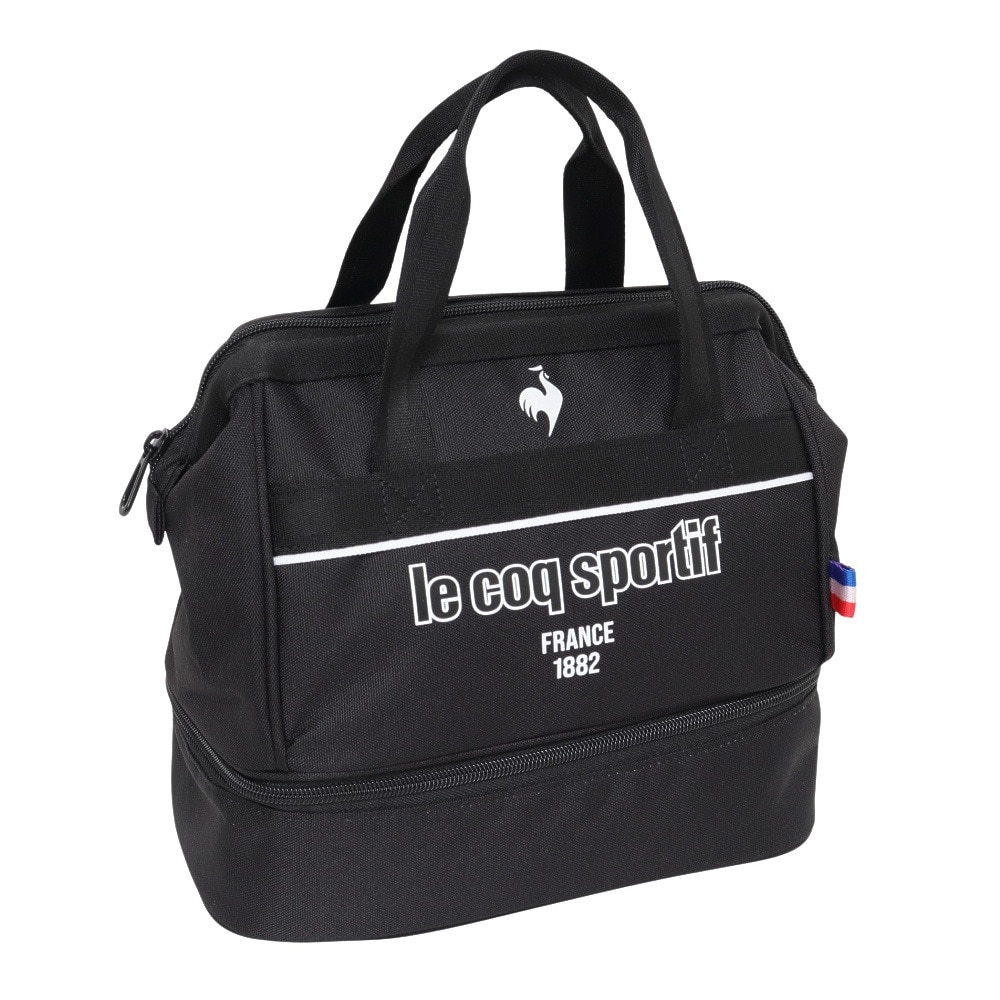 ルコックスポルティフ（lecoqsportif）（メンズ、レディース）ゴルフ 保冷機能付き 二層式 カートポーチバッグ LG5STT40M BK00