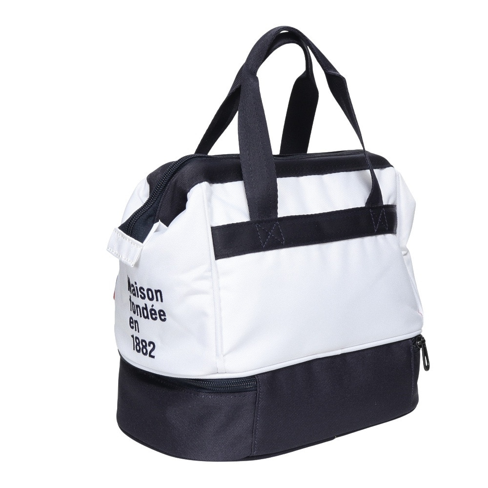 ルコックスポルティフ（lecoqsportif）（メンズ、レディース）ゴルフ 保冷機能付き 二層式 カートポーチバッグ LG5STT40M WH00