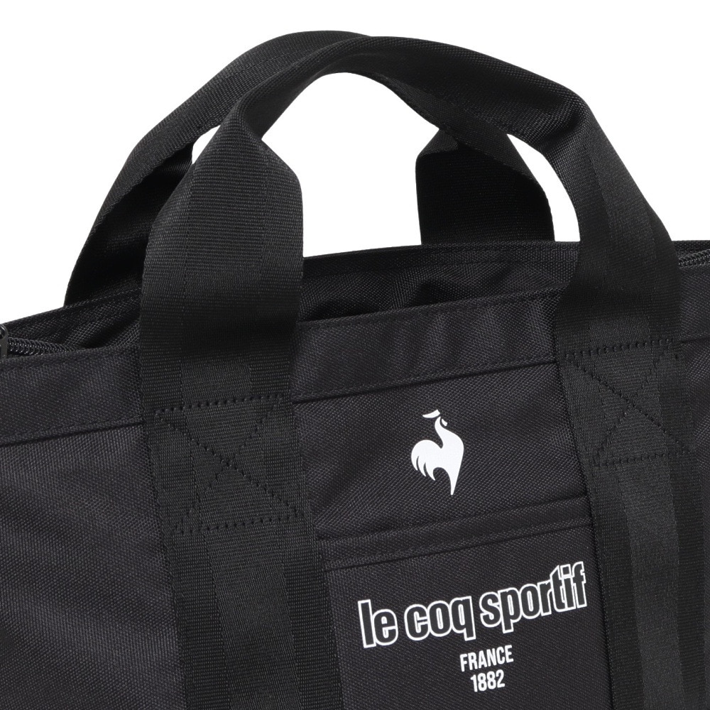 ルコックスポルティフ（lecoqsportif）（メンズ、レディース）ゴルフ 保冷機能付きトート型ポーチバッグ LG5STT41M BK00