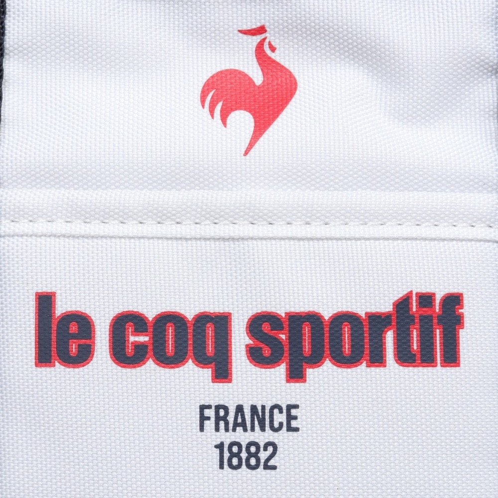 ルコックスポルティフ（lecoqsportif）（メンズ、レディース）ゴルフ 保冷機能付き トート型ポーチバッグ LG5STT41M WH00