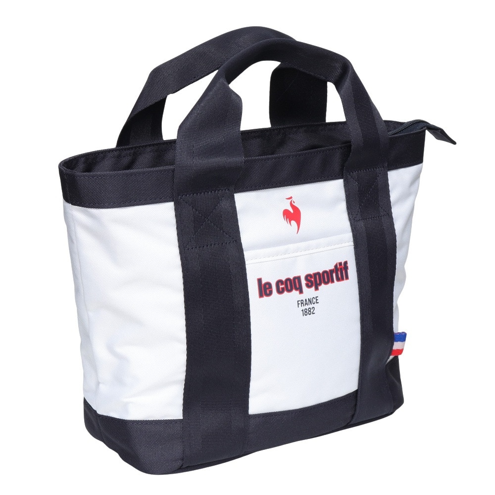ルコックスポルティフ（lecoqsportif）（メンズ、レディース）ゴルフ 保冷機能付き トート型ポーチバッグ LG5STT41M WH00