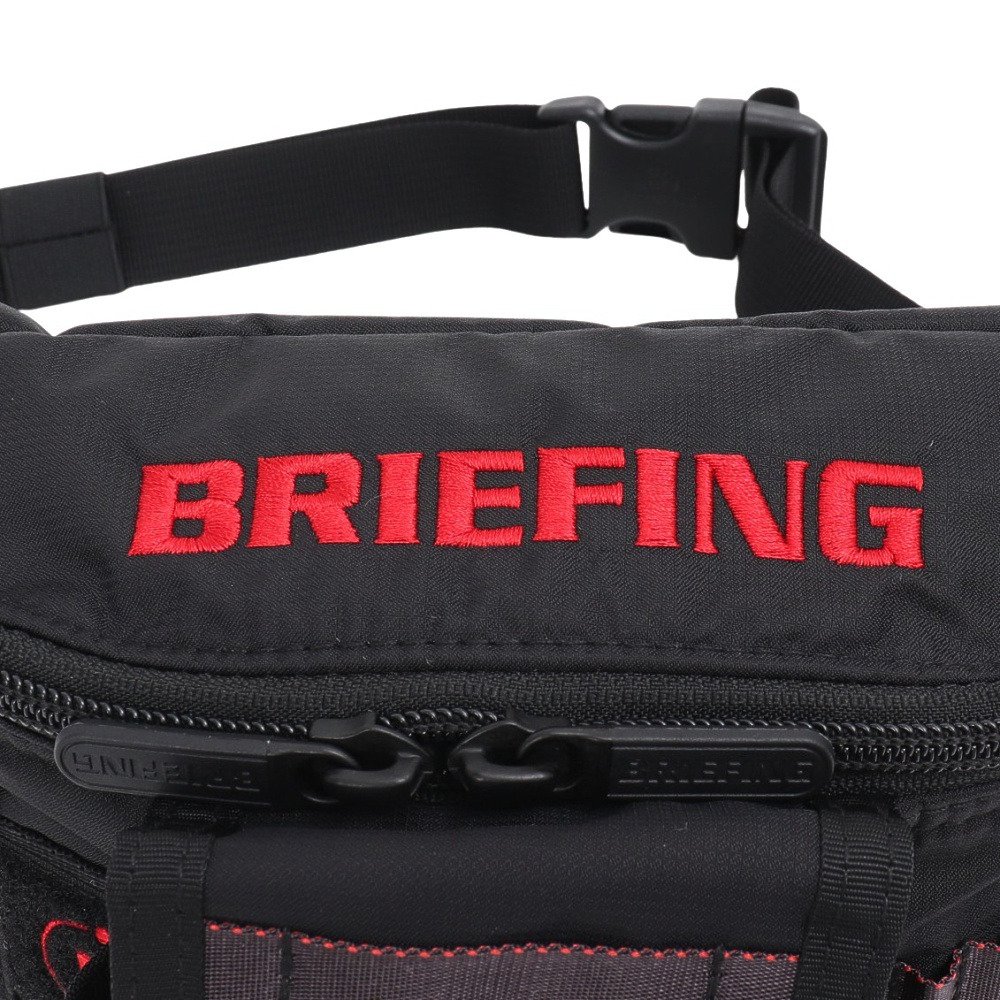 ブリーフィング（BRIEFING）（メンズ）ゴルフ 撥水 ROUND ウエストポーチ CS BRG251E12-010