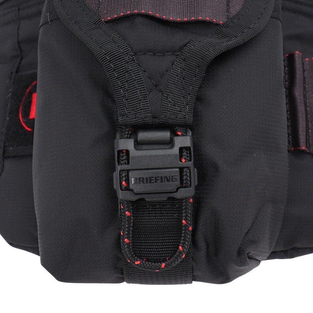 ブリーフィング（BRIEFING）（メンズ）ゴルフ 撥水 ROUND ウエストポーチ CS BRG251E12-010