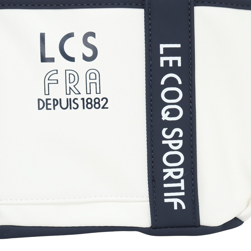 ルコックスポルティフ（lecoqsportif）（メンズ、レディース）ゴルフ ゴルフバッグ SMU アオリポケットポーチ LG5STT50MB WH00