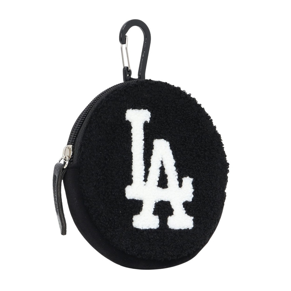 エムエルビー（MLB）（メンズ、レディース、キッズ）ゴルフ MLBポーチ ロサンゼルス・ドジャース LA-PCH16/BLACK