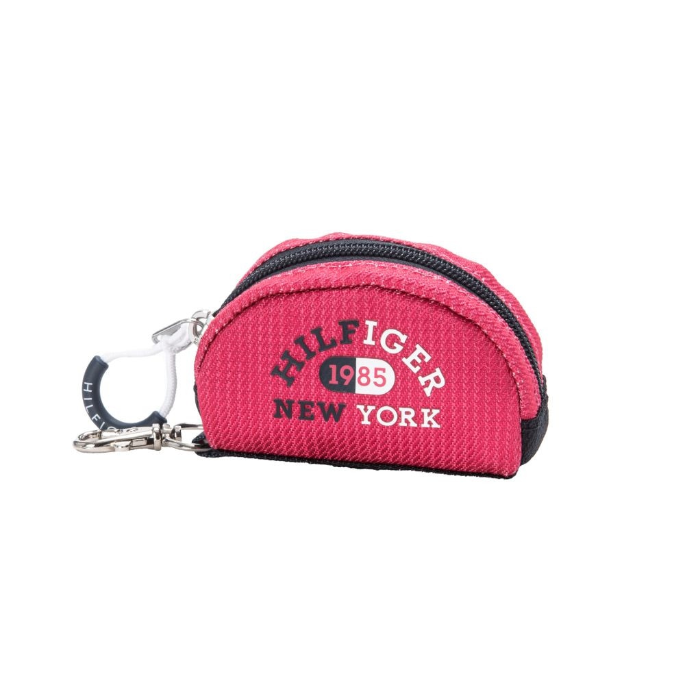 トミー ヒルフィガー ゴルフ（TOMMY HILFIGER GOLF）（メンズ）ゴルフ ボールポーチ ボールケース 2球 ミックス THMG3FBT-PNK