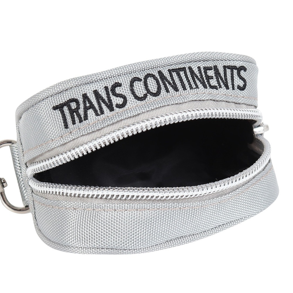 トランスコンチネンツ（TRANS CONTINENTS）（メンズ）ゴルフ ボールポーチ ボールケース 2球用 TCBP-916 GRY