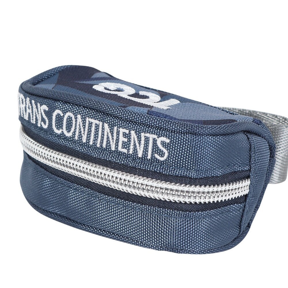 トランスコンチネンツ（TRANS CONTINENTS）（メンズ）ゴルフ ボールポーチ ボールケース 2球用 TCBP-916 NVY