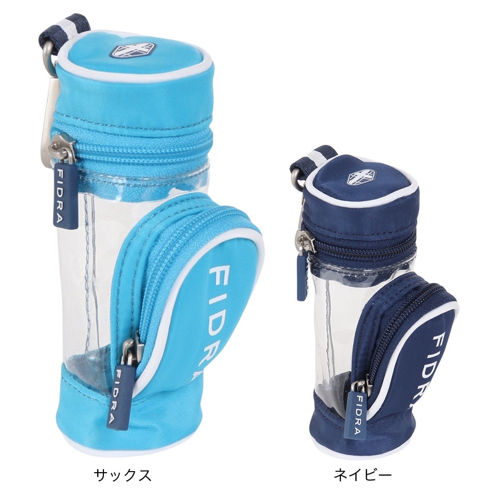 フィドラ（FIDRA）（メンズ、レディース）ゴルフ ボールポーチ 3球用 CB型 ボールケース FD5RNH07 NVY