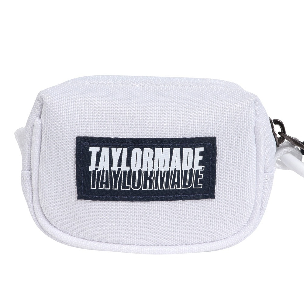 テーラーメイド（TAYLORMADE）（メンズ）ゴルフ ボールポーチ 2球用 グラフィックロゴ ボールケース U21977ーUN064