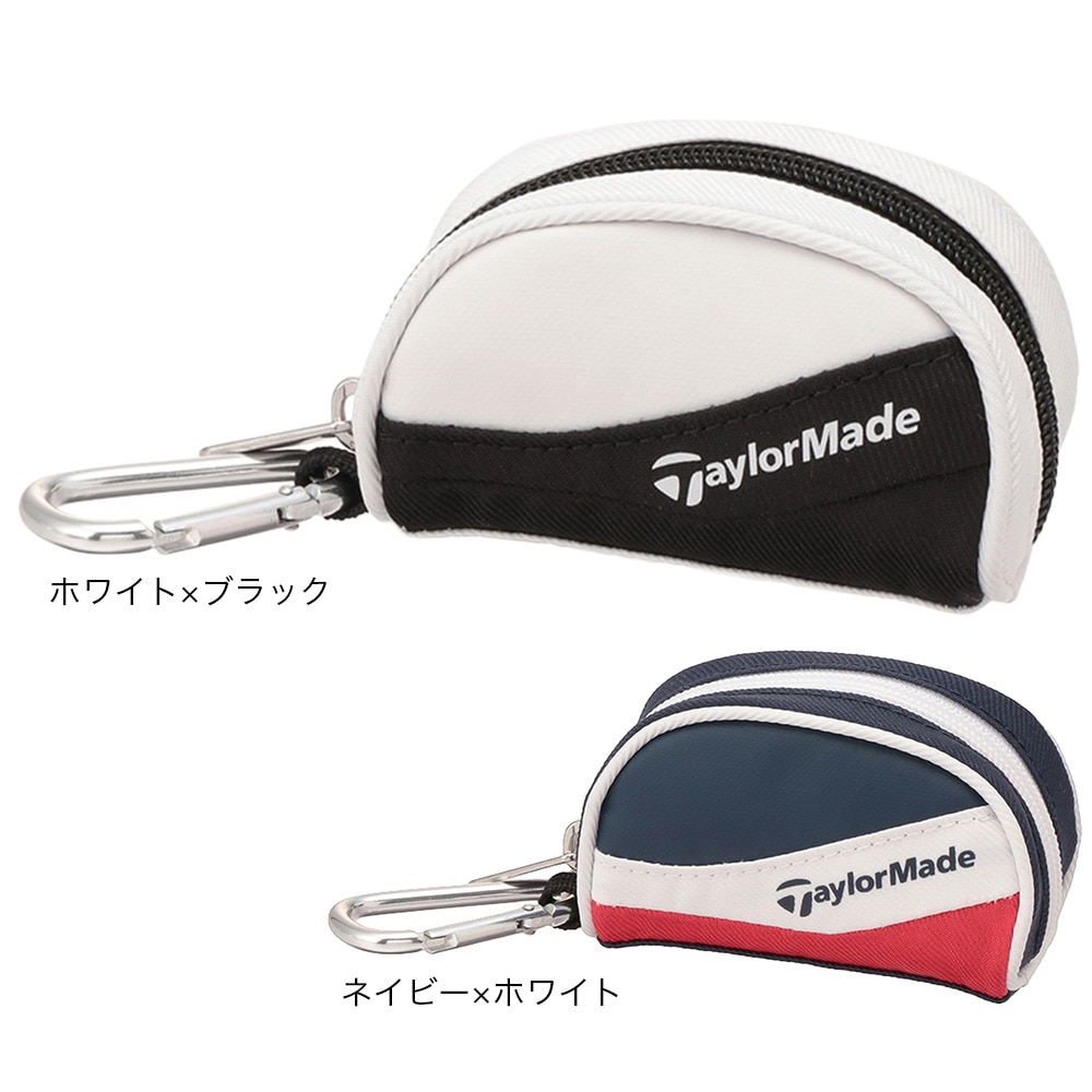 テーラーメイド（TAYLORMADE）（メンズ）ゴルフ ボールケース 2球用 トゥルーライト カラビナ式 U26005ーUN071