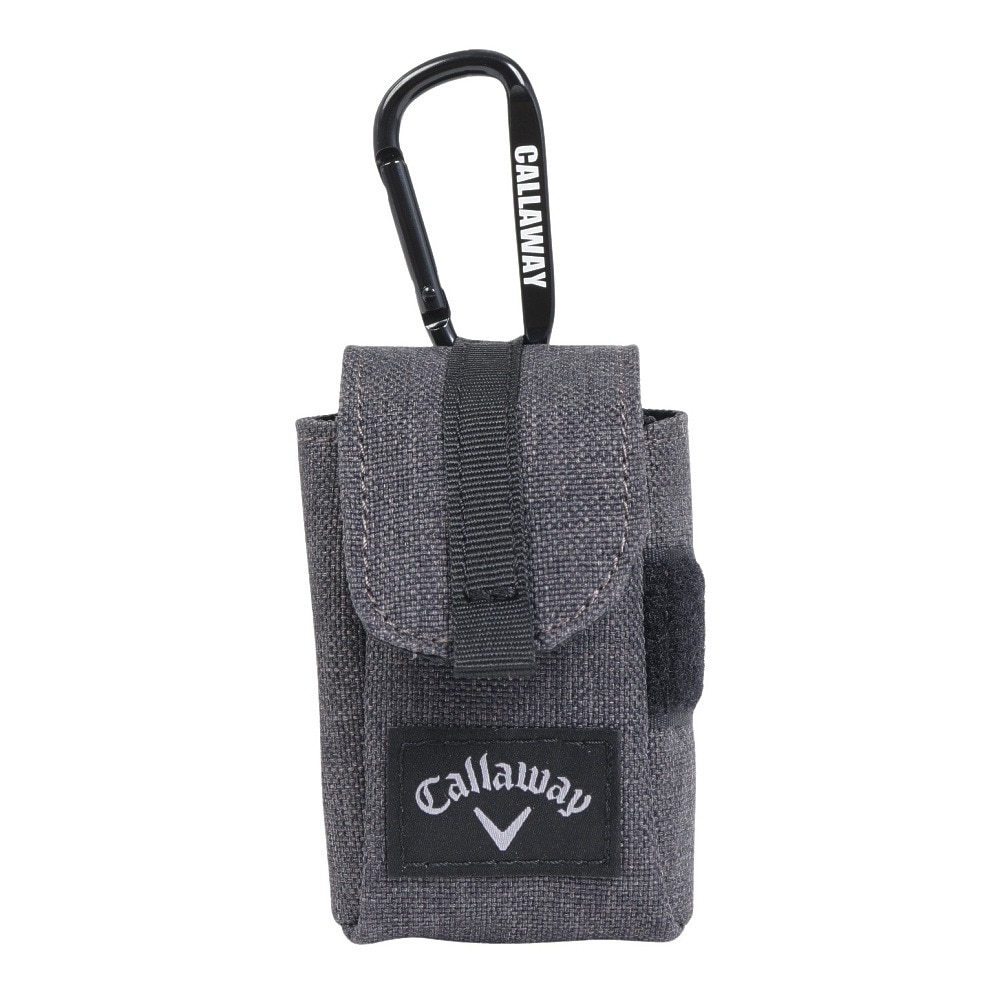 キャロウェイ（CALLAWAY）（メンズ）ゴルフ ボールポーチ 2個用 アクティブ ボール ケース 24 5924171 BLK