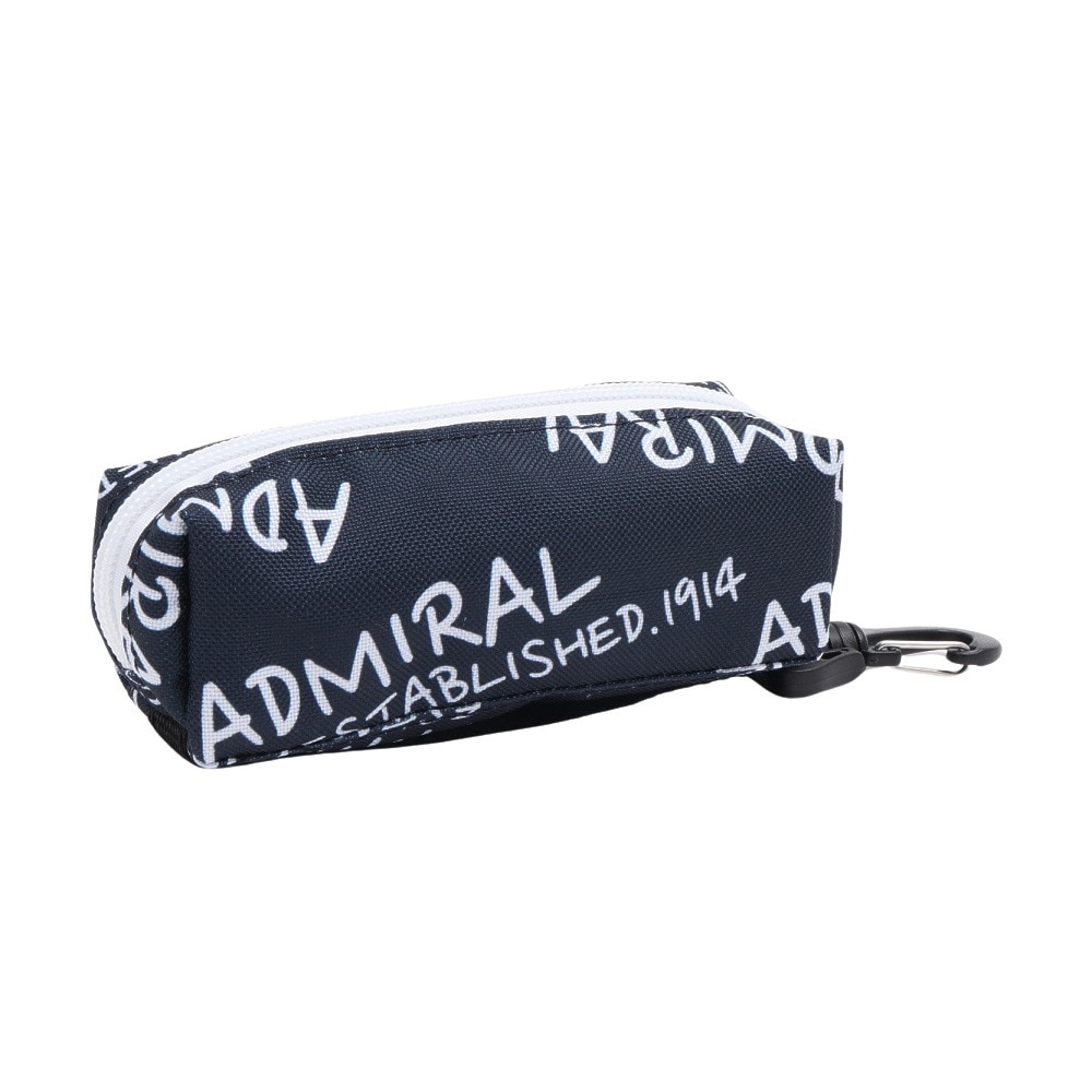 アドミラル ゴルフ（Admiral GOLF）（メンズ、レディース）ゴルフ ボールポーチ ボールケース 3球用 モノグラム ADMG4AE2-NVY