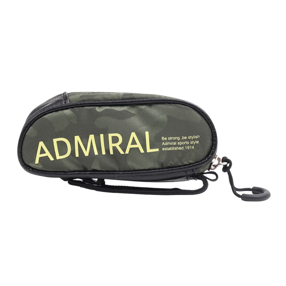 アドミラル ゴルフ（Admiral GOLF）（メンズ、レディース）ゴルフ ボールポーチ ボールケース 3球用 ジャガード ADMG4AE4-GRN