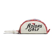 アディダス（adidas）（メンズ、レディース）ゴルフ ボールポーチ マルチカラードBOSプリント ボールケース 2球用 IEW30-IN2752IVR