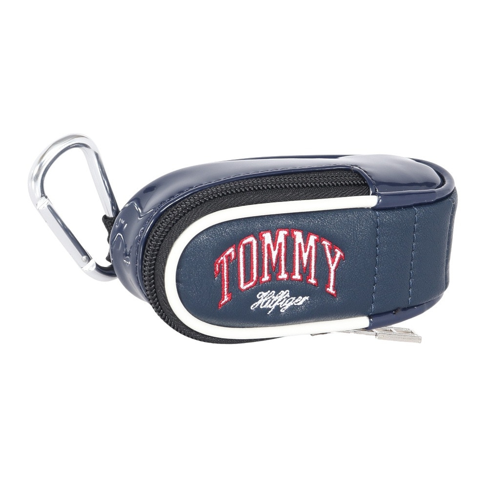 トミー ヒルフィガー ゴルフ（TOMMY HILFIGER GOLF）（メンズ）ゴルフ ボールポーチ 3個入れ エナメルスポーツ THMG4FE1-NVY