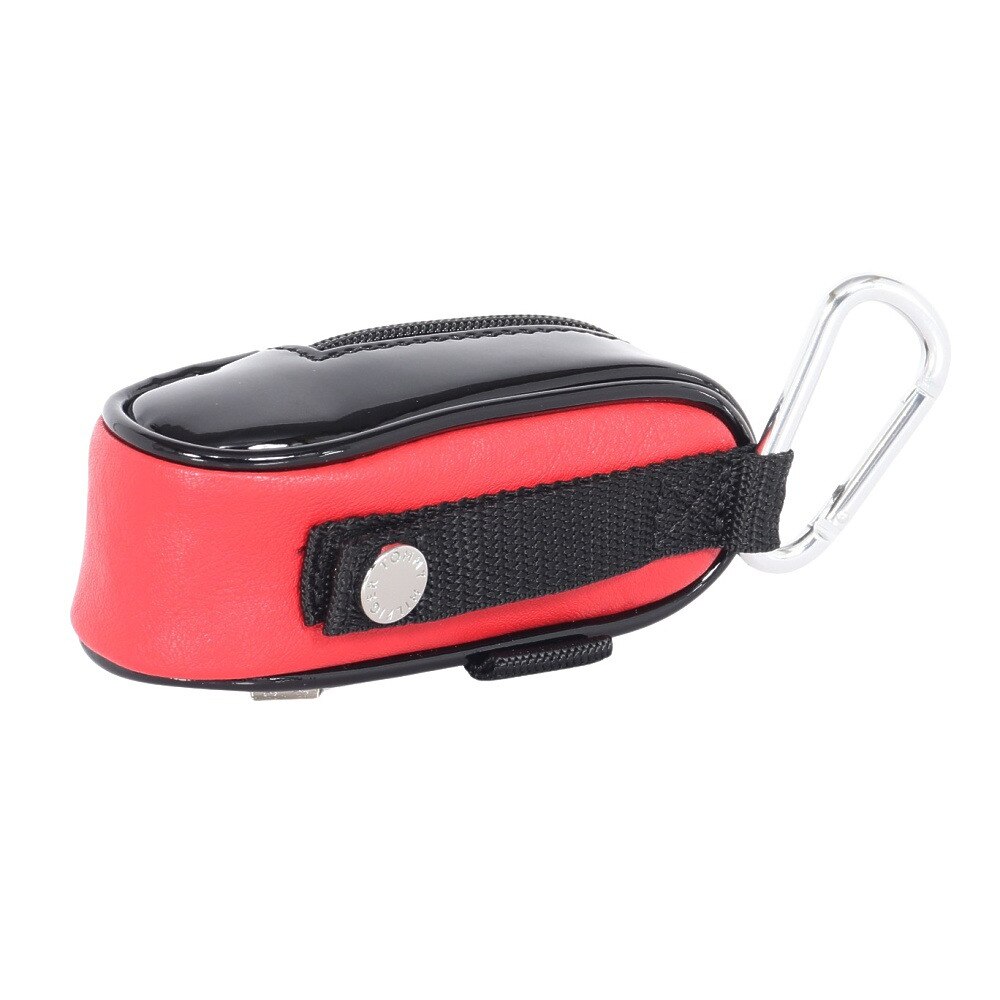 トミー ヒルフィガー ゴルフ（TOMMY HILFIGER GOLF）（メンズ）ゴルフ ボールポーチ 3個入れ エナメルスポーツ THMG4FE1-RED