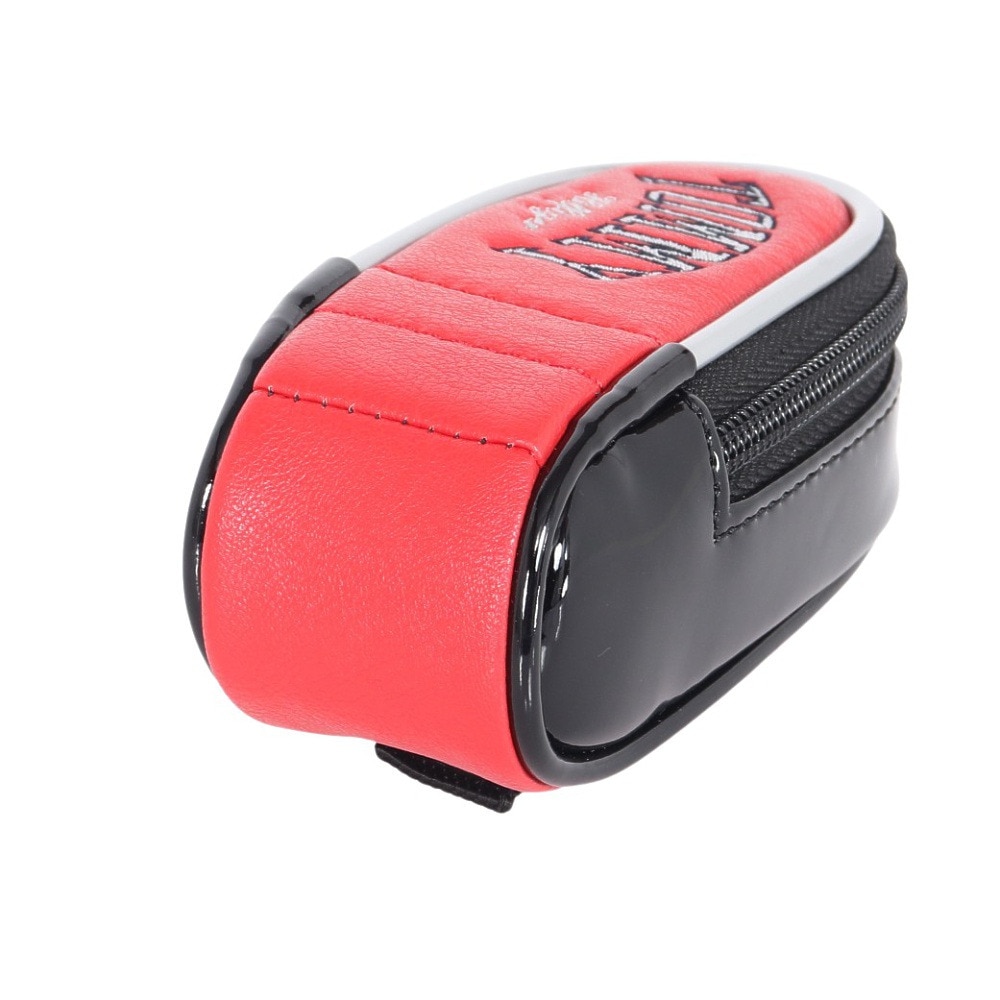 トミー ヒルフィガー ゴルフ（TOMMY HILFIGER GOLF）（メンズ）ゴルフ ボールポーチ 3個入れ エナメルスポーツ THMG4FE1-RED
