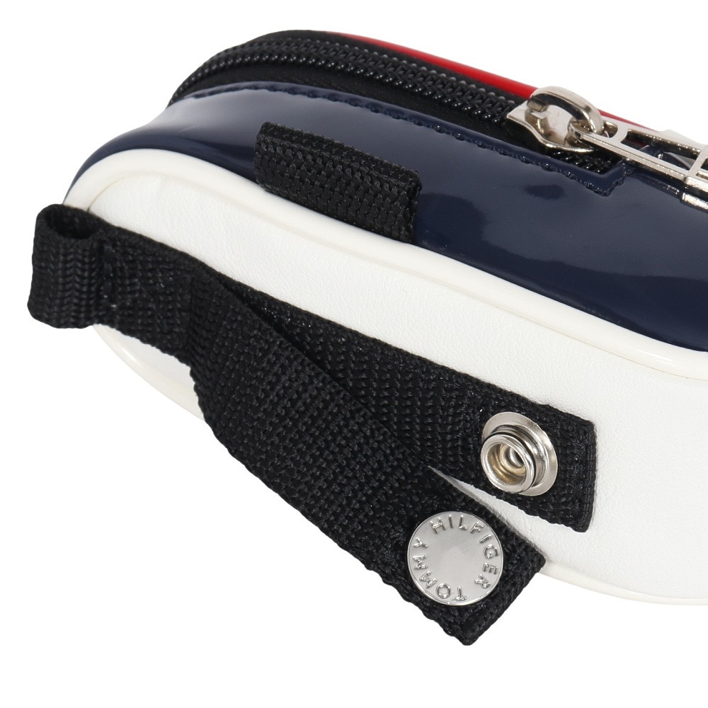 トミー ヒルフィガー ゴルフ（TOMMY HILFIGER GOLF）（メンズ）ゴルフ ボールポーチ 3個入れ エナメルスポーツ THMG4FE1-TRI