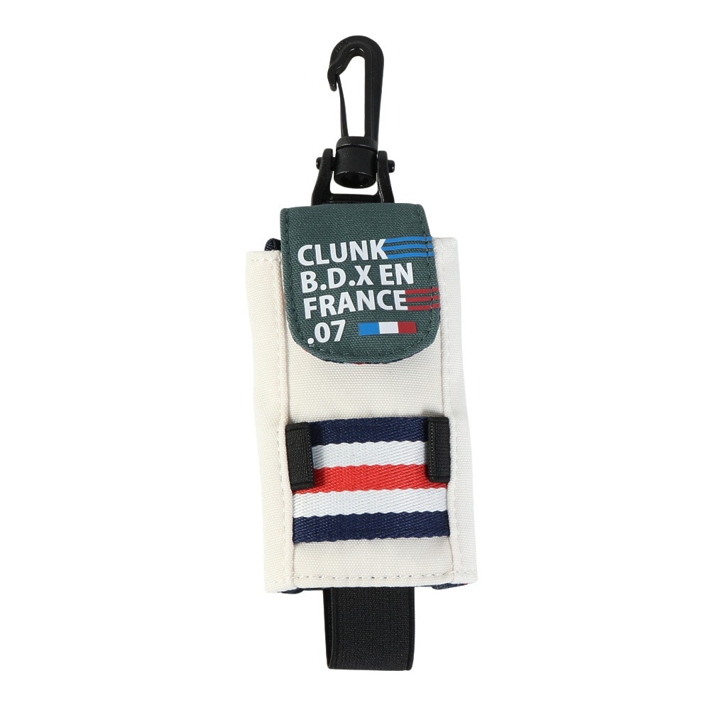 クランク（CLUNK）（メンズ、レディース）ゴルフ フォークポケット付きボールケース CL5TNH77 GRN