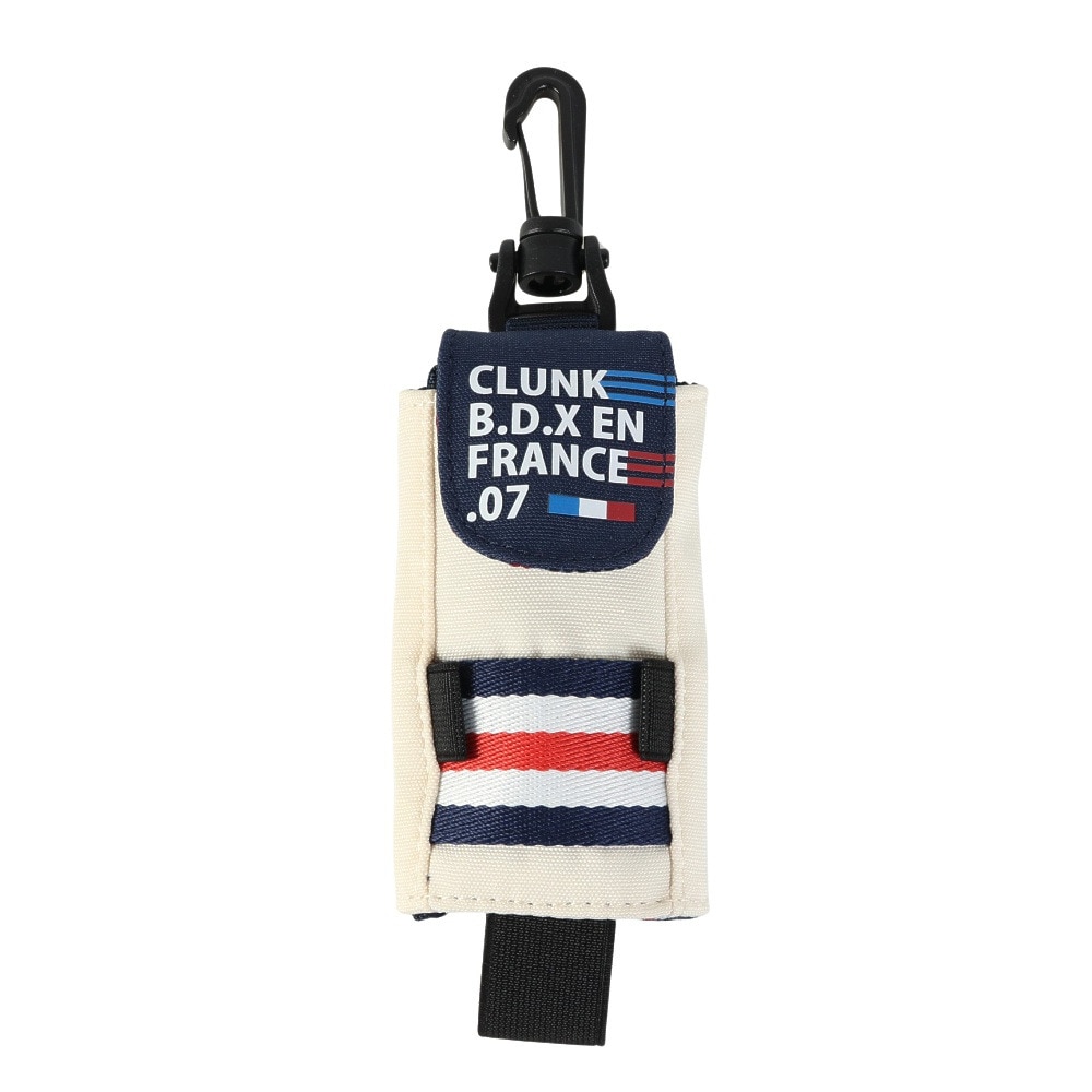 クランク（CLUNK）（メンズ、レディース）ゴルフ フォークポケット付きボールケース CL5TNH77 NVY